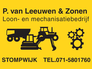 Logo P. van Leeuwen & Zonen Stompwijk